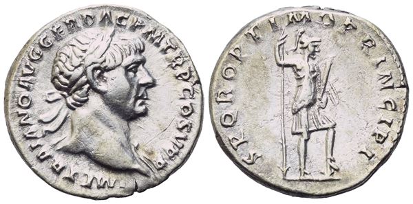 Trajan (98-117), Denarius, Rome, c. 104-107; AR (3,22 g; 17,5 mm; 6 h)