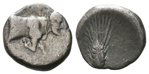Sicily, Gela, c. 415-405 BC. AR Trihemiobol (11 mm, 1.09 g).