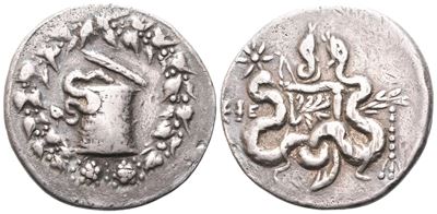 Ionia, Ephesos, C. 180-67 Bc. Ar Cistophoric Tetradrachm (28 MM, 12.56 G).