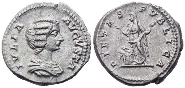 Julia Domna (193-217), Denarius, Rome, 203; AR (3,29 g; 18,5 mm; 6 h) 
