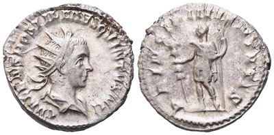 Hostilian (251), Antoninianus, Rome, 251; Ar (3,83 G; 21 MM; 12 H)