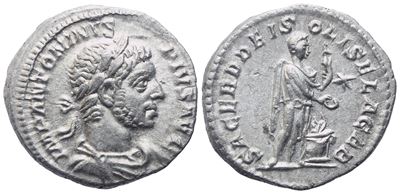 Elagabal (220-222), Denarius, Rome, 221-222; Ar (3,66 G; 18,5 MM; 12 H)