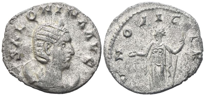 Salonina Augusta (254-268), Antoninianus, Rome, 254-257; Bi (2,30 G; 19,6 MM; 12 H)