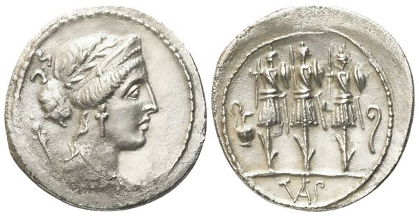 Faustus Cornelius Sulla, Denarius, Rome, 56 BC; AR (3,30 g; 20 mm; 6 h)