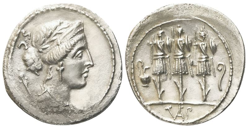 Faustus Cornelius Sulla, Denarius, Rome, 56 BC; AR (3,30 g; 20 mm; 6 h)