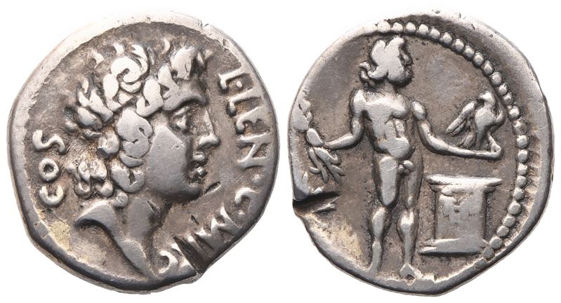 L. Cornelius Lentulus And C. Claudius Marcellus, Denarius, 49 Bc; Ar (3,90 G; 18 MM; 11 H)