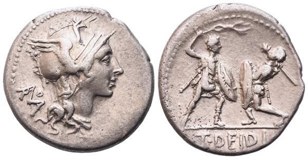 T. Didius, Denarius, 113-112 BC; AR (3,95 g; 19 mm; 8 h)
