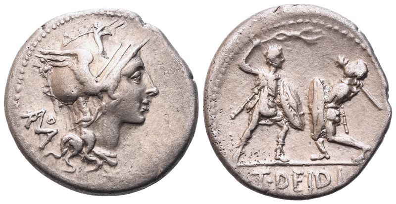 T. Didius, Denarius, 113-112 BC; AR (3,95 g; 19 mm; 8 h)