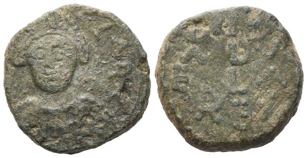 Baduila (541-552), Decanummium, Rome mint; AE (6,02 g; 16,5 mm; 6 h)