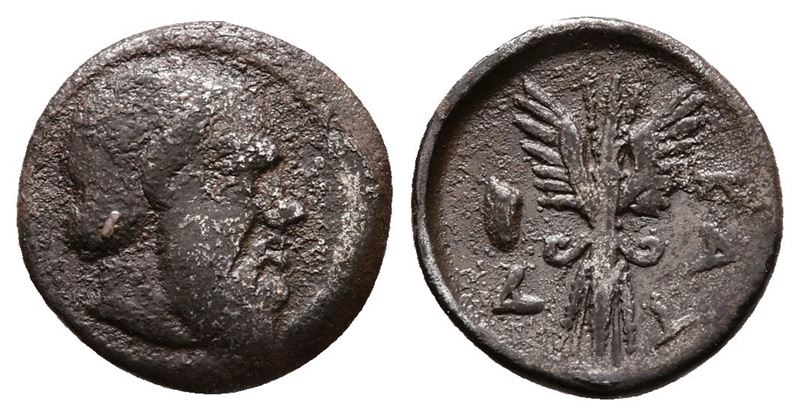 Sicily, Katane, C. 450-430 Bc. Ar Litra (12 MM, 0.61 G).