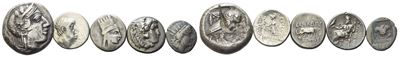 Lot Of 5 Ar Coins To Be Catalogued. Lot Sold As Is, No Returns.