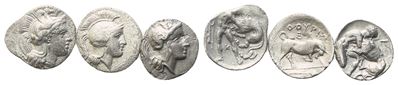 Lot Of 3 Ar Coins To Be Catalogued. Lot Sold As Is, No Returns.