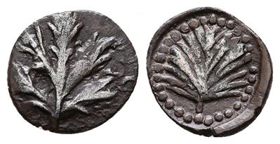Sicily, Selinos, 515-470 Bc. Ar Obol (10 MM, 0.51 G).