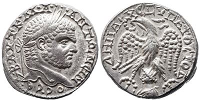 Caracalla (198-217). Seleucis And Pieria, Emesa. Ar Tetradrachm