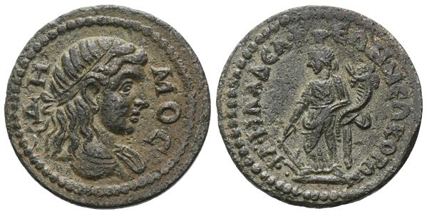 Lydia, Philadelphia, c. 3rd century AD. Æ