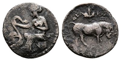 Sicily, Selinos, C. 417-409 Bc. Ar Litra (12 MM, 0.46 G).