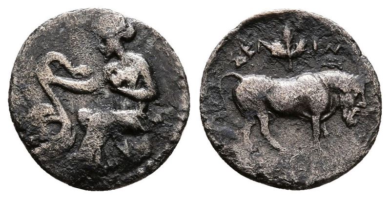 Sicily, Selinos, C. 417-409 Bc. Ar Litra (12 MM, 0.46 G).
