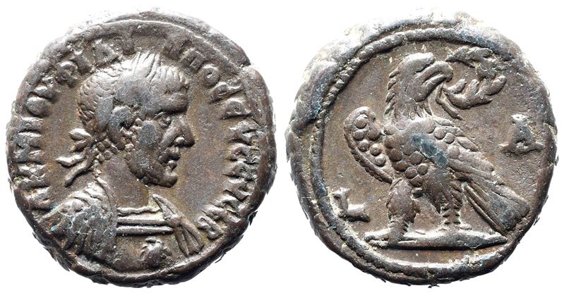 Philip i (244-249). Egypt, Alexandria. Bi Tetradrachm