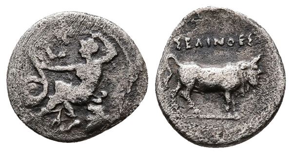 Sicily, Selinos, c. 417-409 BC. AR Litra (11 mm, 0.63 g).