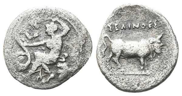 Sicily, Selinos, c. 417-409 BC. AR Litra (11 mm, 0.63 g).