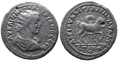 Valerian i (253-260). Cilicia, Mopsus. Æ