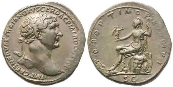 Trajan (98-117), Sestertius, Rome, 103-111; Æ (29,57 g; 33 mm; 6 h)