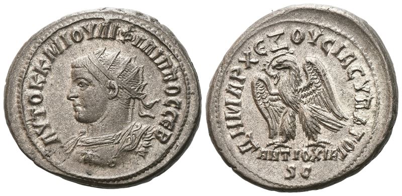 Philip II (247-249). Seleucis And Pieria, Antioch. Ar Tetradrachm