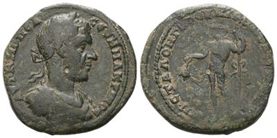Macrino (217-218), Nicopolis ad Istrum, Moesia Inferior, Æ