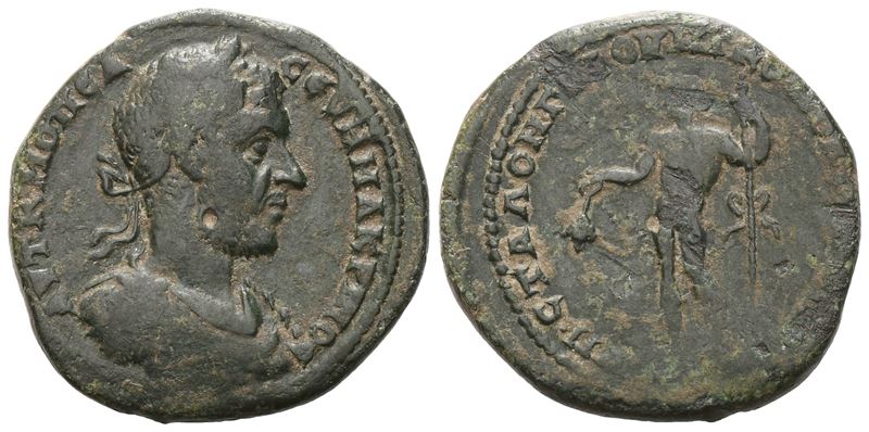 Macrino (217-218), Nicopolis ad Istrum, Moesia Inferior, Æ