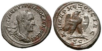 Trajan Decius (249-251). Seleucis And Pieria, Antioch. Bi Tetradrachm