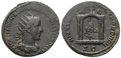 Trebonianus Gallus (251-253). Seleucis And Pieria, Antioch. Æ