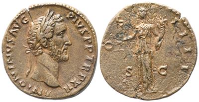 Antoninus Pius (138-161), Sestertius, Rome, 149; Æ (22,12 G; 32 MM; 11 H)
