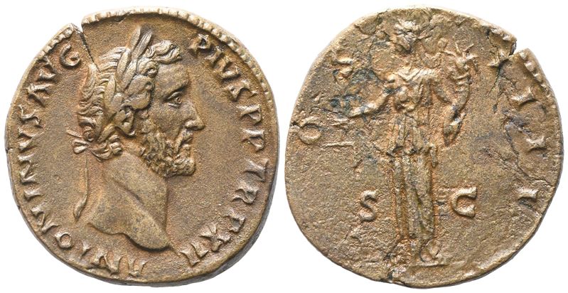Antoninus Pius (138-161), Sestertius, Rome, 149; Æ (22,12 G; 32 MM; 11 H)