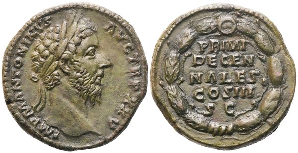 Marcus Aurelius (161-180), Sestertius, Rome, 170-171; Æ (25,55 g; 30,7 mm; 6 h)