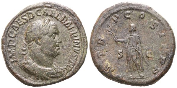 Balbinus (238), Sestertius, Rome, 238; Æ (22,12 g; 32,5 mm; 12 h)