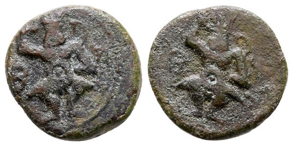 Islands of Spain, Ebusus, late 2nd-early 1st centuries BC. Æ (14 mm, 2.60 g).