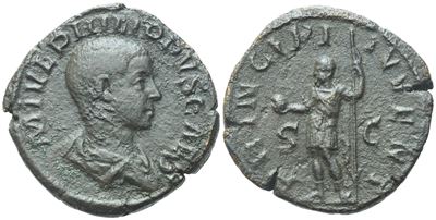 Philip II (244-249), Sestertius, Rome, 244-246; Æ (18,63 G; 30 MM; 12 H)