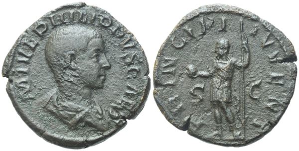 Philip II (244-249), Sestertius, Rome, 244-246; Æ (18,63 g; 30 mm; 12 h)