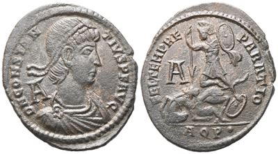 Constantius II (337-361), Centenionalis, Aquileia, 350-352; Æ (4,89 G; 26,7 MM; 6 H)