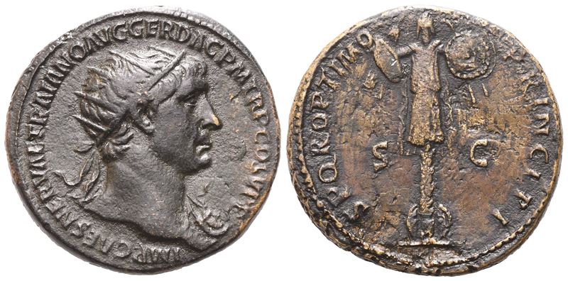 Trajan (98-117), Dupondius, Rome, 107; Æ (15,05 G; 27,2 MM; 6 H)