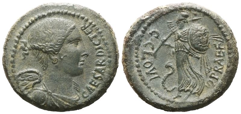C. Iulius Caesar, Dupondius, late 46-early 45 BC; Æ (14,20 g; 28 mm; 11 h)
