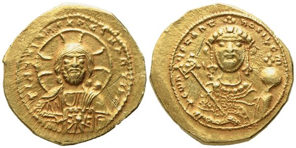 Constantine IX Monomachus (1042-1055), Tetarteron Nomisma; AV (4,05 g; 18 mm)