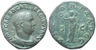 Balbinus (238), Sestertius, Rome; Æ (22,77 G; 30 MM; 12 H)