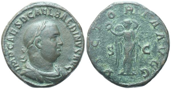 Balbinus (238), Sestertius, Rome; Æ (22,77 g; 30 mm; 12 h)