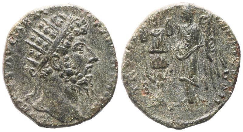 Lucius Verus (161-169), Dupondius , Rome, 166; Æ (11,19 G 24,1 MM 11 H)
