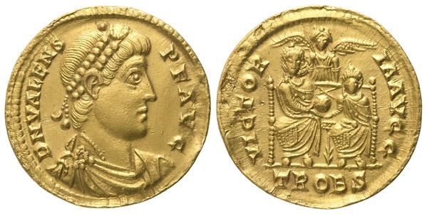 Valens (364-378), Solidus, Treveri; AV (4,55 g; 20,6 mm; 12 h)
