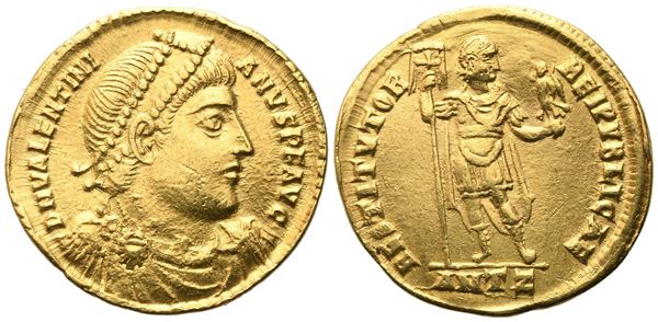 Valentinian I (364-375), Solidus, Antioch, 364-367; AV (4,38 g; 21,4 mm; 6 h)