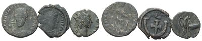 Collezione di tre monete in bronzo (Æ) da catalogare