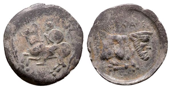 Sicily, Gela, c. 430-425 BC. AR Litra (13 mm, 0.65 g).  - Auction Greek, Roman and Byzantine Coins	 - Bertolami Fine Art - Prague