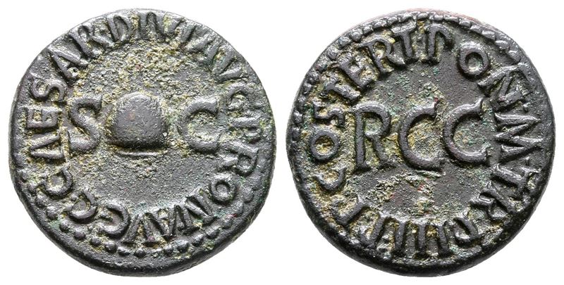 Gaius (caligula, 37-41). Æ Quadrans (18 MM, 3.21 G).
